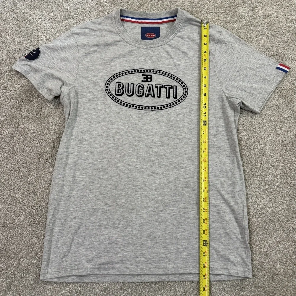 Bugatti 110 Anniversary T Shirt L Macaron Logo Designer Casual Luxury Streetwear - Picture 4 of 10